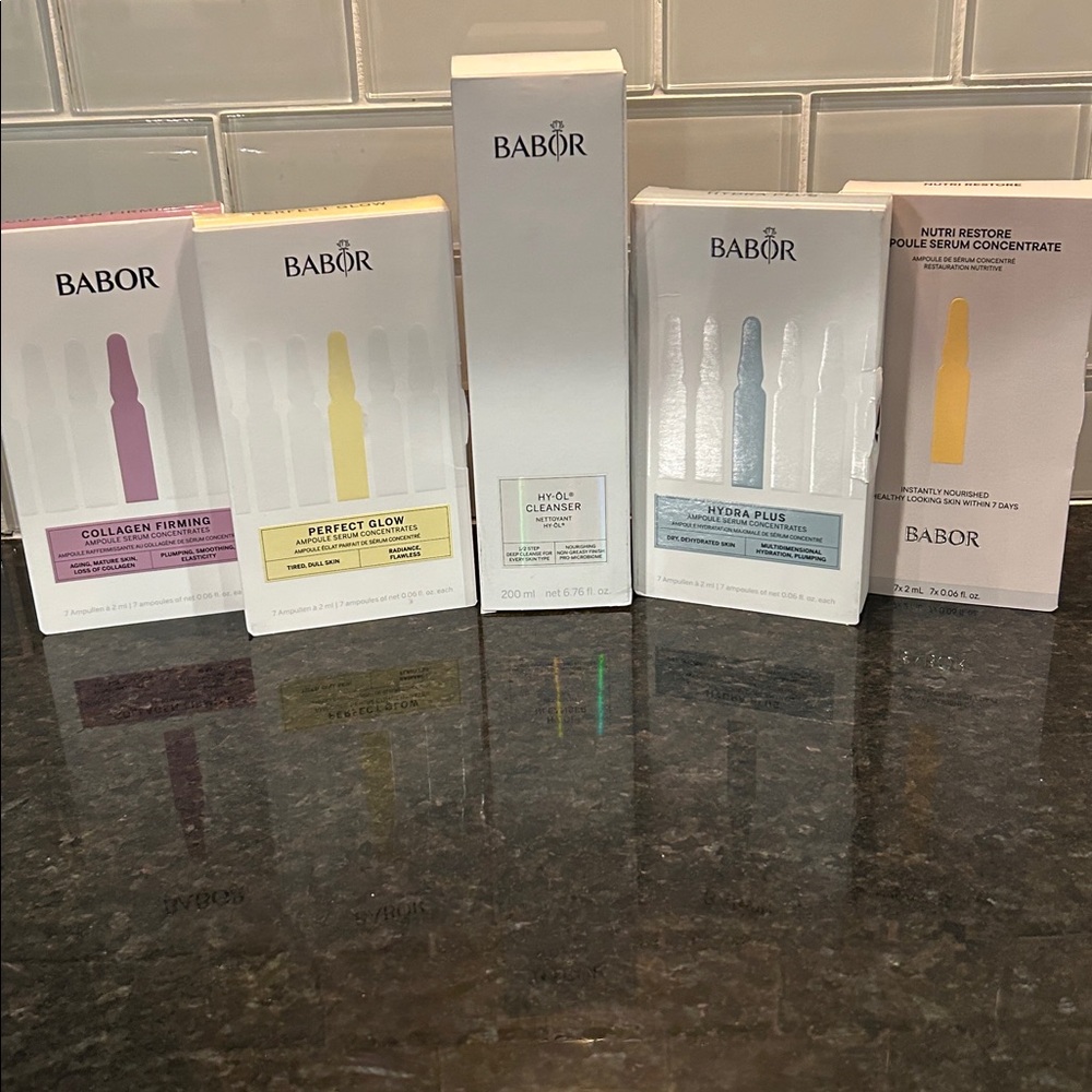 BABOR HY-OL Cleanser+Ampoules 🆕 hydra+ Perfect Glow + Collagen Firming + Restore